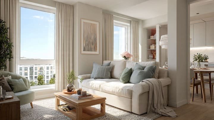 Escolha uma Paleta de Cores Neutras e Claros