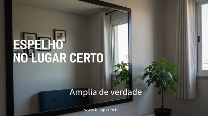 Use um espelho do jeito certo: ele não é “enfeite”, é estratégia
