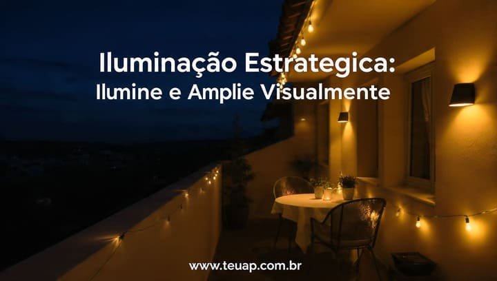 Iluminação Estratégica: Ilumine e Amplie Visualmente