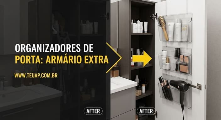 Invista em Organizadores Suspensos para Portas