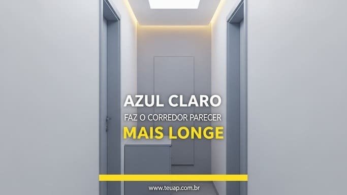 Branco + azul acinzentado (ilumina e organiza o olhar)