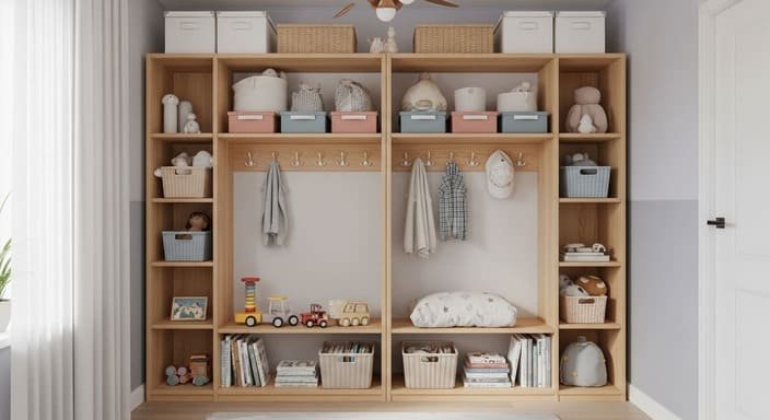 Parede de Armazenamento: Maximizando Cada Centímetro Vertical