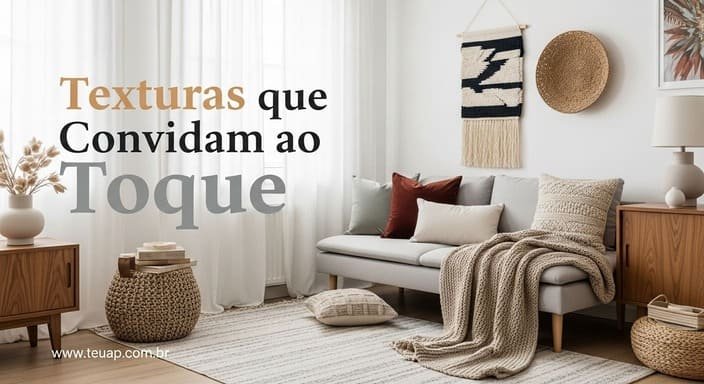 Texturas que Convidam ao Toque
