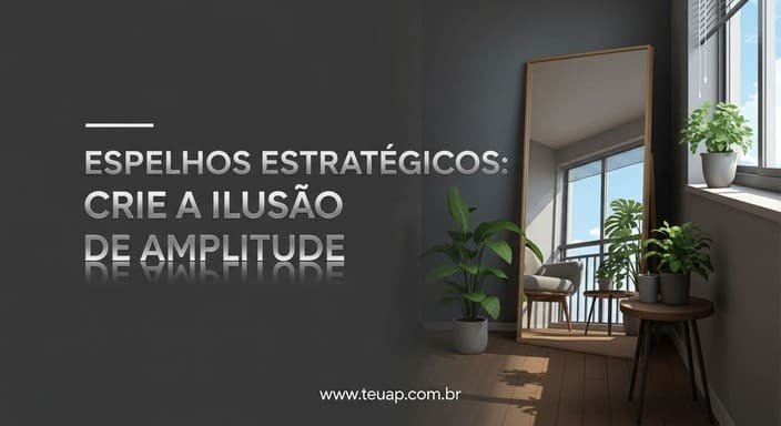 Espelhos Estratégicos: Crie a Ilusão de Amplitude