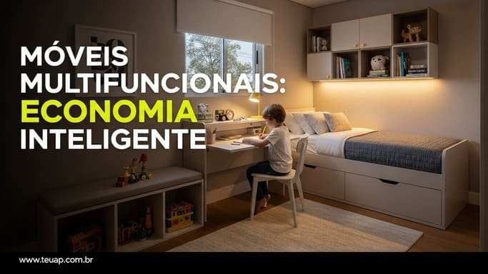 Móveis Multifuncionais: Economia de Espaço Inteligente