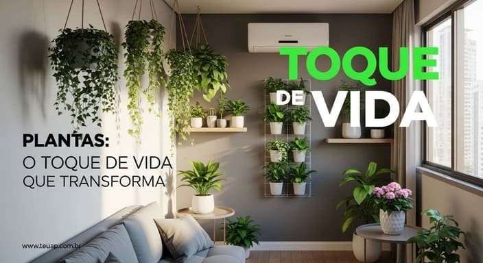 Plantas: O Toque de Vida que Transforma