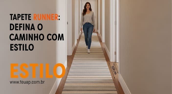 Tapete Runner: Defina o Caminho com Estilo