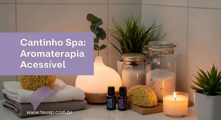 Crie um Cantinho Spa com Aromaterapia Acessível
