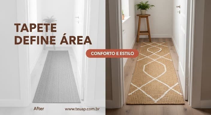 Selecione um Tapete Estreito para Definir a Área