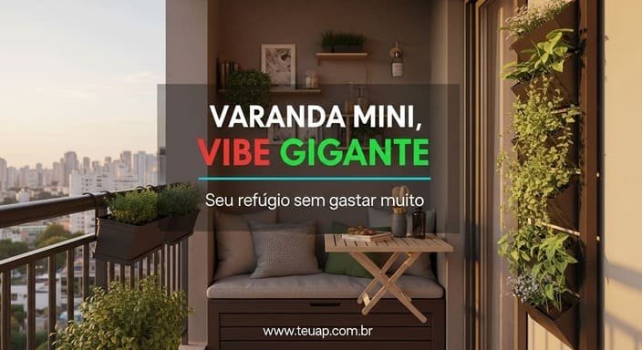 Varanda Gourmet Compacta: Transforme seu Espaço Externo