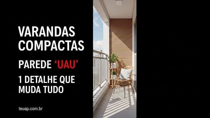 Parede protagonista: um detalhe que vira “uau”