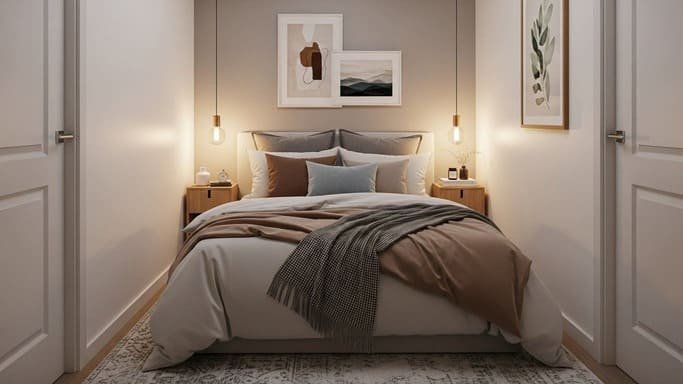 Paleta de Cores Neutra e Aconchegante: Psicologia das Cores para Relaxamento