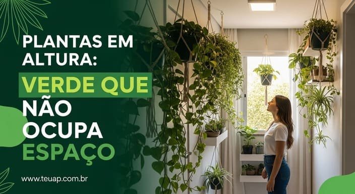 Plantas em Altura: Verde que Não Ocupa Espaço