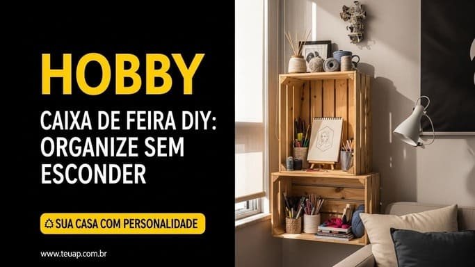 Nicho para brinquedos/itens de hobby (organiza sem esconder sua personalidade)