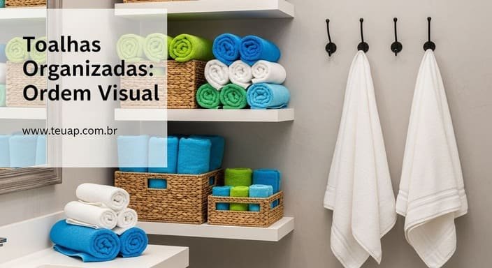Toalhas Bem Organizadas São Chave