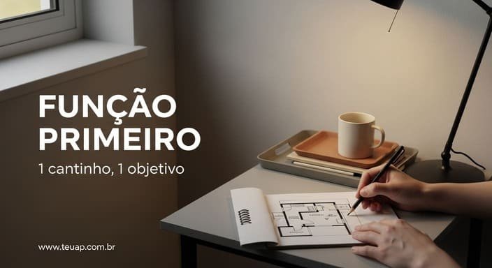 Comece pela função (não pela decoração)