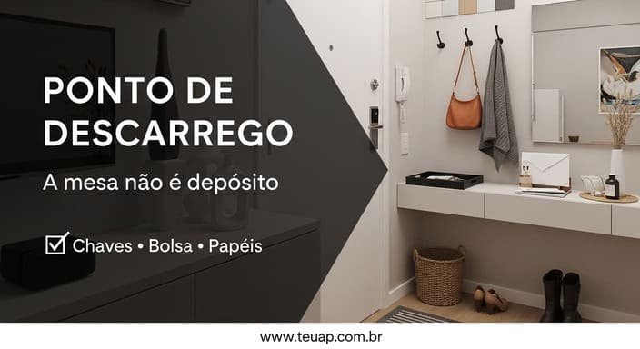 Regra do “ponto de descarrego” (para não virar caos)
