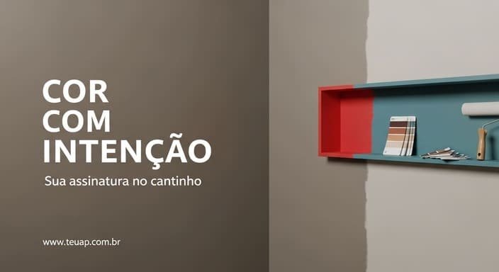 Use cor como assinatura (e não como “pintura aleatória”)