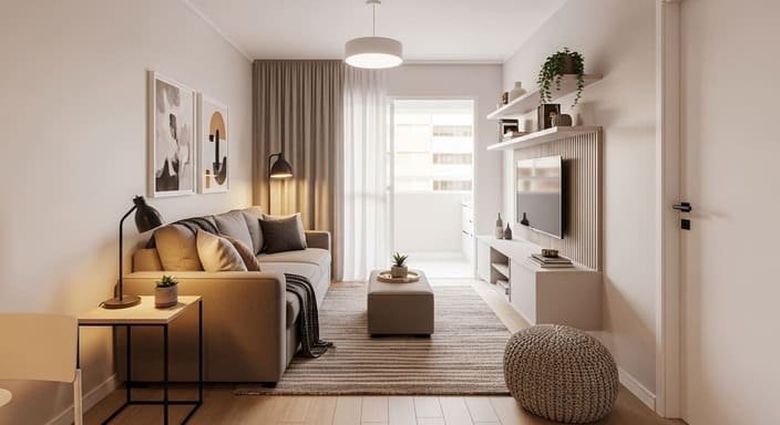 Layout Inteligente: Mais Espaço e Conforto Sem Comprar Móveis