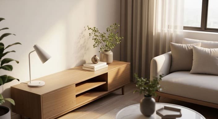 Transforme superfícies em áreas “semi-vazias” (isso dobra o espaço visual)