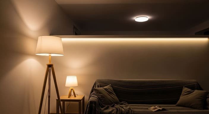 Iluminação em Camadas: o Jeito Mais Rápido de Aconchegar