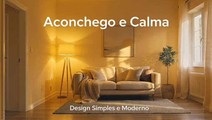 luminação quente: o atalho do aconchego