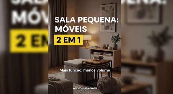 Troque “um grande volume” por peças leves e multifuncionais