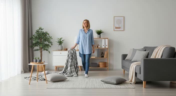 Depois: casa mais bonita e confortável sem reforma