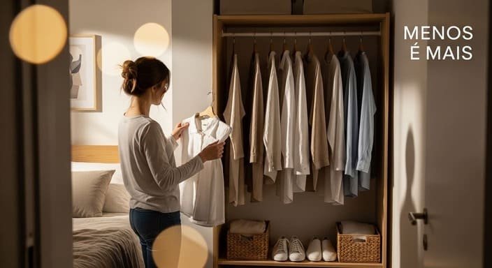 Organização Apartamento Pequeno: segredo #5 é aplicar a regra do “1 entra, 1 sai” (sem culpa e sem apego forçado)