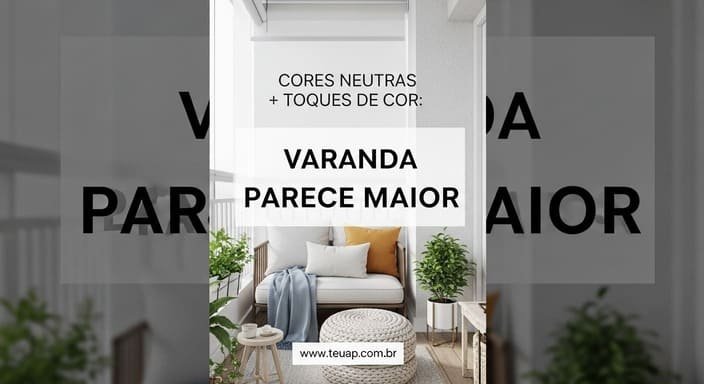 Cores Neutras com Toques de Cor: Amplie Visualmente o Espaço