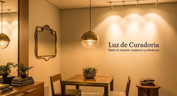 Iluminação com cara de curadoria (e não de vitrine)