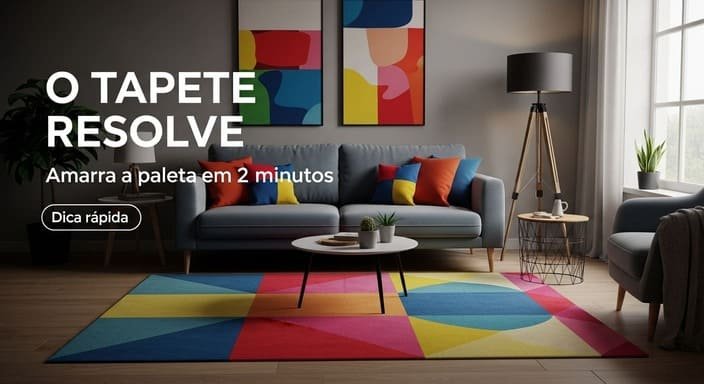 O truque do tapete: ele resolve mais do que você imagina