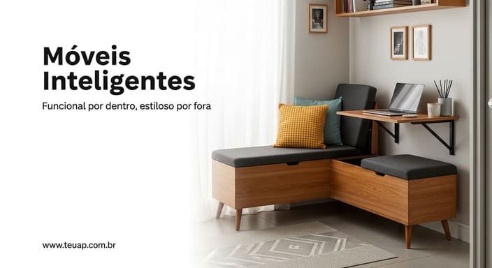 Use “móveis inteligentes” para esconder o funcional
