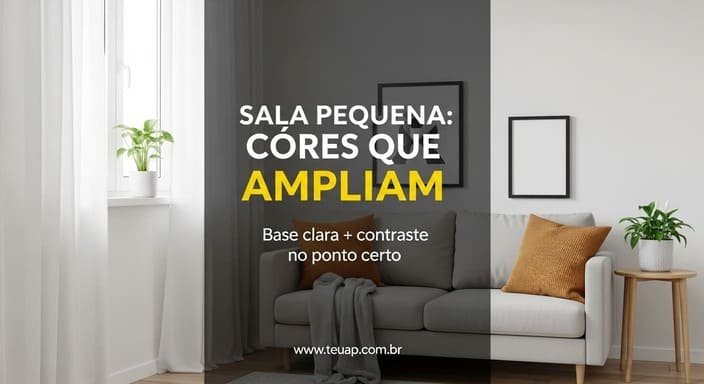 Cores: base clara + contraste estratégico (sem virar hospital)