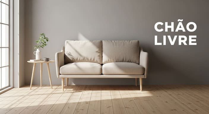 Segredo #8 é liberar o chão (o “vazio” é o luxo do apê pequeno)