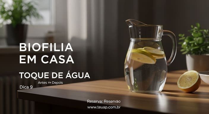 Traga “água” de um jeito realista (som, brilho e sensação)