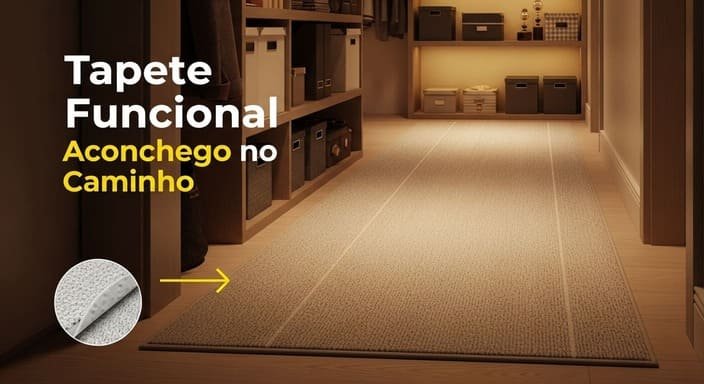 Tapete no corredor: só se ele resolver (e não atrapalhar)