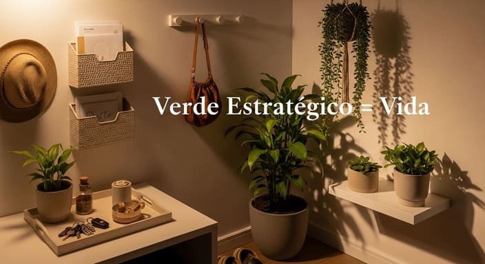 Verde estratégico: plantas pequenas e bem colocadas mudam o clima