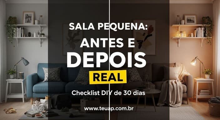 Prova social na prática: antes/depois com checklist de 30 dias