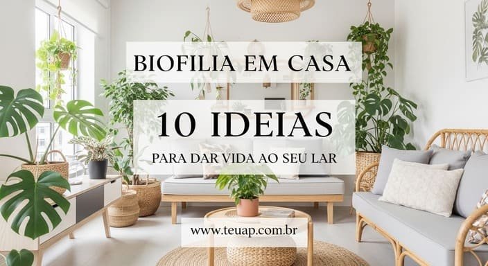 10 Ideias de Biofilia em Casa Para Dar Vida ao Seu Lar e Melhorar Seu Bem-Estar