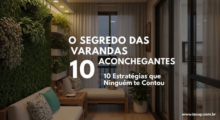 O Segredo das Varandas Aconchegantes: 10 Estratégias de Decoração que Ninguém te Contou