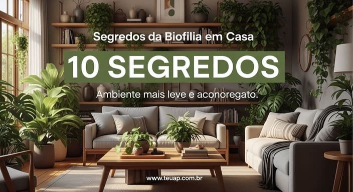 Segredos da Biofilia em Casa: 10 Segredos para um Ambiente Mais Leve e Aconchegante