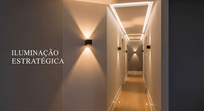 Iluminação Estratégica para Corredor