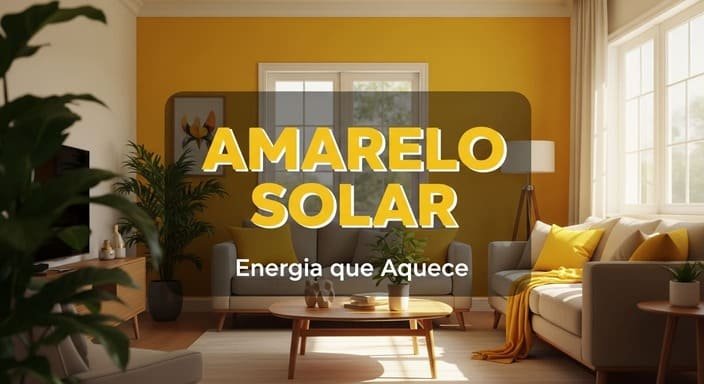 Amarelo Solar: Energia que Aquece Qualquer Ambiente