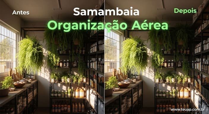 Samambaia: A Rainha da Organização Aérea