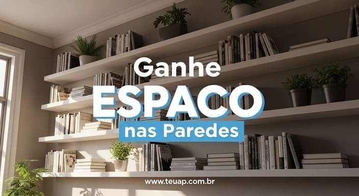 Ganhe ESPAÇO nas Paredes