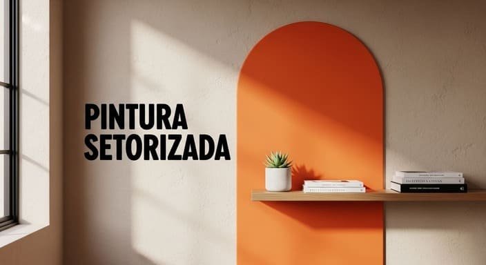 O poder da pintura setorizada para transformar o tédio