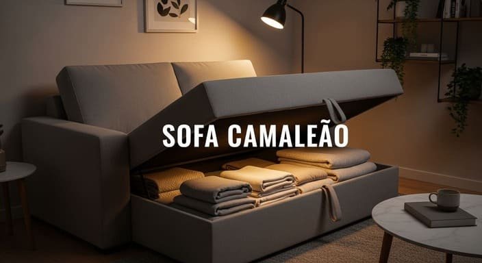 Sofá Inteligente: Conforto e Organização