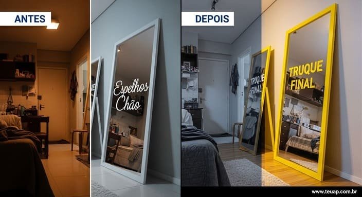 Espelhos Chão Truque Final