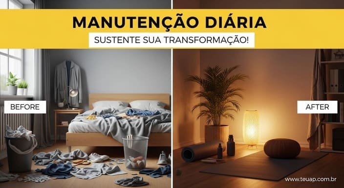 Manutenção Diária / Sustente Sua Transformação!